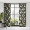 ZATEMŇOVACÍ ZÁVĚS NA KROUŽCÍCH ALEA 140X250 CM VZOROVANÁ