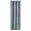 ZATEMŇOVACÍ ZÁVĚS NA KROUŽCÍCH WERA 140X250 CM GRAFITOVÁ