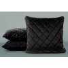 DEKORAČNÍ POLŠTÁŘ VELVET28 50X50 CM ČERNÁ