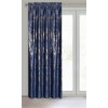 ZATEMŇOVACÍ ZÁVĚS NA PÁSCE KORNELIE 140X270 CM TMAVĚMODRÁ
