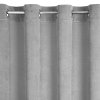 ZATEMŇOVACÍ ZÁVĚS NA KROUŽCÍCH ELIZA 140X250 CM ŠEDÁ