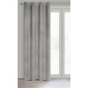 ZATEMŇOVACÍ ZÁVĚS NA KROUŽCÍCH AMARO 140X250 CM TMAVĚŠEDÁ
