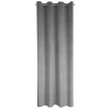 ZATEMŇOVACÍ ZÁVĚS NA KROUŽCÍCH CARMEN 140X270 CM ŠEDÁ