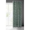 ZÁVĚS NA KROUŽCÍCH LIVIA 140X250 CM ZELENÁ