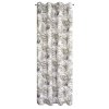 ZATEMŇOVACÍ ZÁVĚS NA KROUŽCÍCH SOPHIE 140X250 CM VZOROVANÁ