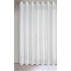 ZÁCLONA NA KROUŽCÍCH SIBEL 300X250 CM BÍLÁ