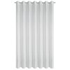ZÁCLONA NA KROUŽCÍCH SIBEL 300X250 CM BÍLÁ