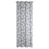 ZÁVĚS NA KROUŽCÍCH FABIA 140X250 CM VZOROVANÁ