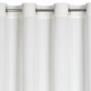 ZATEMŇOVACÍ ZÁVĚS NA KROUŽCÍCH PIERRE 140X250 CM BÍLÁ