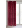 ZATEMŇOVACÍ ZÁVĚS NA KROUŽCÍCH VILLA 140X250 CM BORDOVÁ