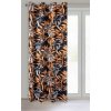 ZATEMŇOVACÍ ZÁVĚS NA KROUŽCÍCH PIERRE CARDIN ZOJA 140X250 CM VZOROVANÁ