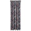 ZATEMŇOVACÍ ZÁVĚS NA PÁSCE NIKOL 140X270 CM VZOROVANÁ