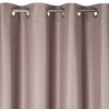 ZATEMŇOVACÍ ZÁVĚS NA KROUŽCÍCH ESSME 140X250 CM PUDROVÁ
