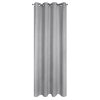 ZÁVĚS NA KROUŽCÍCH LINDA 140X250 CM ŠEDÁ