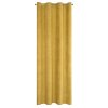 ZATEMŇOVACÍ ZÁVĚS NA KROUŽCÍCH MILO 140X250 CM ZLATÁ