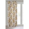 ZATEMŇOVACÍ ZÁVĚS NA KROUŽCÍCH BARI 140X250 CM VZOROVANÁ