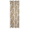 ZATEMŇOVACÍ ZÁVĚS NA KROUŽCÍCH BARI 140X250 CM VZOROVANÁ