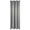 ZATEMŇOVACÍ ZÁVĚS NA KROUŽCÍCH ROSSIE 140X250 CM ŠEDÁ