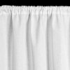 KRÁTKÁ ZÁCLONA NA PÁSCE ISAAC 150X60 CM BÍLÁ