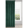 ZATEMŇOVACÍ ZÁVĚS NA PÁSCE VILLA 140X300 CM TMAVĚZELENÁ