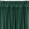 ZATEMŇOVACÍ ZÁVĚS NA PÁSCE VILLA 140X300 CM TMAVĚZELENÁ