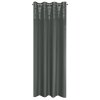 ZÁVĚS NA KROUŽCÍCH DAFNE 140X250 CM GRAFITOVÁ