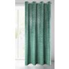 ZATEMŇOVACÍ ZÁVĚS NA KROUŽCÍCH MOLY 140X250 CM ZELENÁ