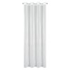 ZÁCLONA NA KROUŽCÍCH SOLEI 140X250 CM BÍLÁ