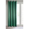 ZATEMŇOVACÍ ZÁVĚS NA KROUŽCÍCH POLY 140X250 CM ZELENÁ