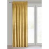ZATEMŇOVACÍ ZÁVĚS NA PÁSCE PIERRE 140X300 CM ZLATÁ