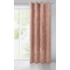ZATEMŇOVACÍ ZÁVĚS NA KROUŽCÍCH ANISA 140X250 CM STARORŮŽOVÁ