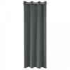 ZATEMŇOVACÍ ZÁVĚS NA KROUŽCÍCH MILO 140X250 CM GRAFITOVÁ