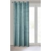 ZATEMŇOVACÍ ZÁVĚS NA KROUŽCÍCH ALUVIA 140X250 CM MENTOLOVÁ