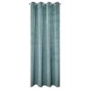 ZATEMŇOVACÍ ZÁVĚS NA KROUŽCÍCH ALUVIA 140X250 CM MENTOLOVÁ