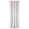 ZÁVĚS NA KROUŽCÍCH PAOLA 140X250 CM SVĚTLERŮŽOVÁ