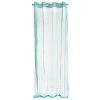 ZÁCLONA NA KROUŽCÍCH ANIKA 140X250 CM TYRKYSOVÁ