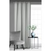ZATEMŇOVACÍ ZÁVĚS NA KROUŽCÍCH AGGIE 140X250 CM ŠEDÁ