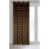 ZATEMŇOVACÍ ZÁVĚS NA KROUŽCÍCH POLA 140X250 CM VZOROVANÁ