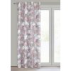 ZÁVĚS NA KROUŽCÍCH SHERRY 140X250 CM VZOROVANÁ