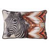 DEKORAČNÍ POLŠTÁŘ ZEBRA 45X30 VÍCEBAREVNÁ
