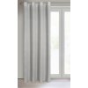 ZÁVĚS NA KROUŽCÍCH CINDY 140X250 CM ŠEDÁ