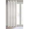 ZÁVĚS NA KROUŽCÍCH MADISON 140X250 CM BÍLÁ
