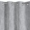 ZATEMŇOVACÍ ZÁVĚS NA KROUŽCÍCH ANIKA 140X250 CM ŠEDÁ