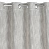 ZATEMŇOVACÍ ZÁVĚS NA KROUŽCÍCH ANIKA 140X250 CM ŠEDÁ