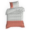 LOŽNÍ POVLEČENÍ NOVAD 140X200 CM, 1KS 70X80 CM DVOUBAREVNÁ