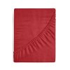FROTÉ PROSTĚRADLO S GUMIČKOU 200X220 CM, VÝŠKA 20 CM ČERVENÁ
