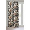 ZATEMŇOVACÍ ZÁVĚS NA KROUŽCÍCH BETTY 140X250 CM VZOROVANÁ
