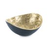 DEKORAČNÍ MISKA PEDRO1 (10) 14X14X6 CM TMAVĚMODRÁ