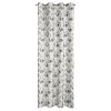 ZATEMŇOVACÍ ZÁVĚS NA KROUŽCÍCH MELISA 140X250 CM VZORORVANÁ