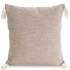DEKORAČNÍ POVLAK NA POLŠTÁŘ BOHO 5 45X45 CM PÚDROVÁ